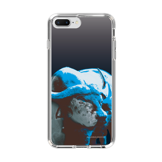 Slim Protection Case［ The Izu Animal Kingdom - Buffalo Monochrome ］