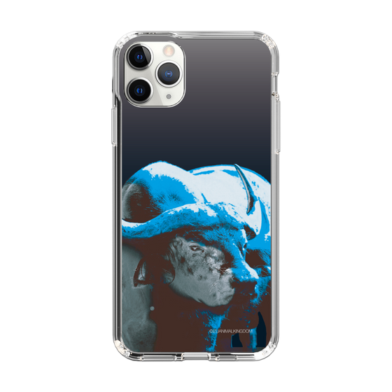 Slim Protection Case［ The Izu Animal Kingdom - Buffalo Monochrome ］