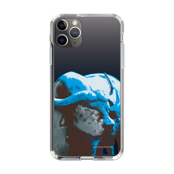 Slim Protection Case［ The Izu Animal Kingdom - Buffalo Monochrome ］