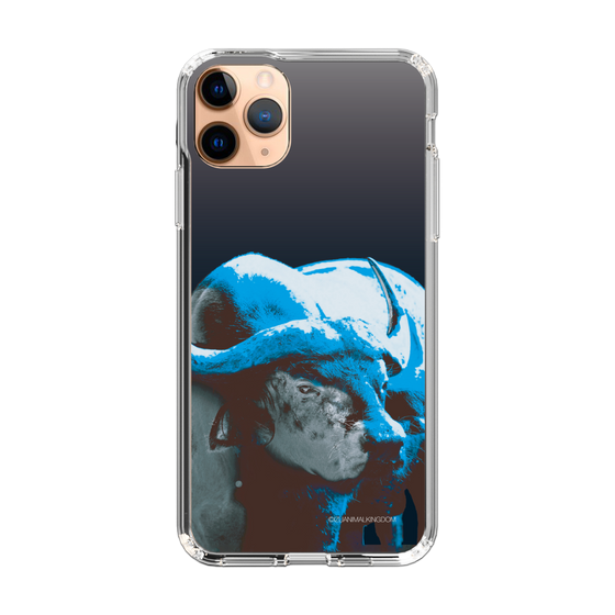 Slim Protection Case［ The Izu Animal Kingdom - Buffalo Monochrome ］