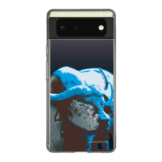 Slim Protection Case［ The Izu Animal Kingdom - Buffalo Monochrome ］