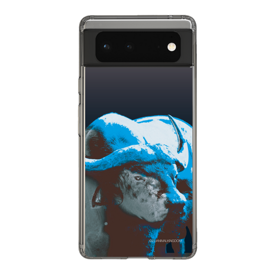 Slim Protection Case［ The Izu Animal Kingdom - Buffalo Monochrome ］