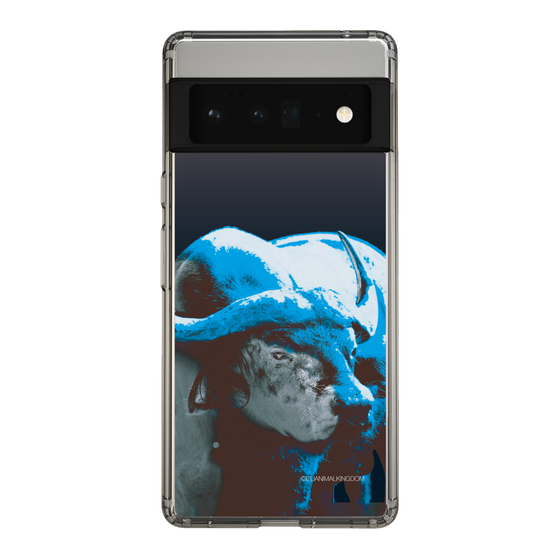 Slim Protection Case［ The Izu Animal Kingdom - Buffalo Monochrome ］