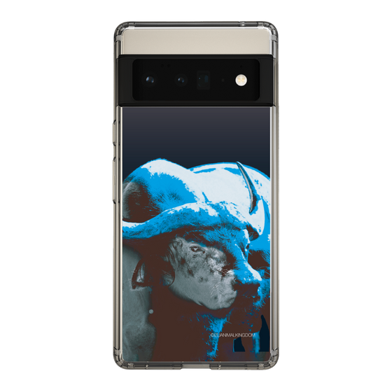 Slim Protection Case［ The Izu Animal Kingdom - Buffalo Monochrome ］