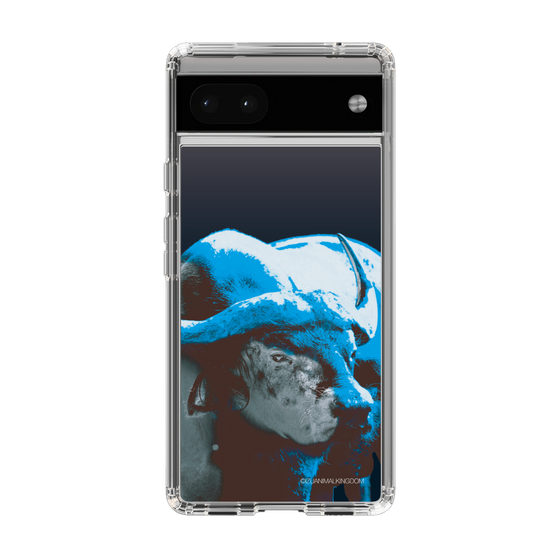 Slim Protection Case［ The Izu Animal Kingdom - Buffalo Monochrome ］