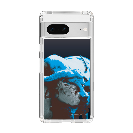 Slim Protection Case［ The Izu Animal Kingdom - Buffalo Monochrome ］