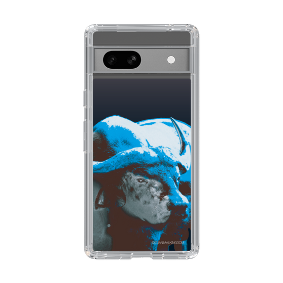 Slim Protection Case［ The Izu Animal Kingdom - Buffalo Monochrome ］