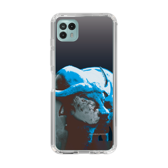 Slim Protection Case［ The Izu Animal Kingdom - Buffalo Monochrome ］