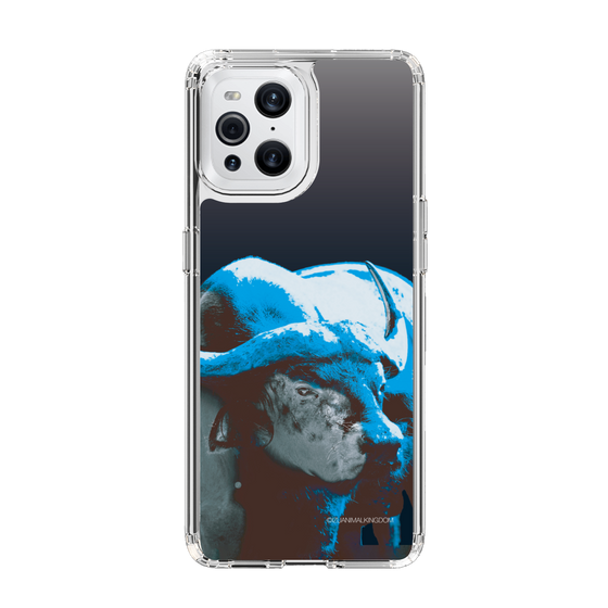 Slim Protection Case［ The Izu Animal Kingdom - Buffalo Monochrome ］