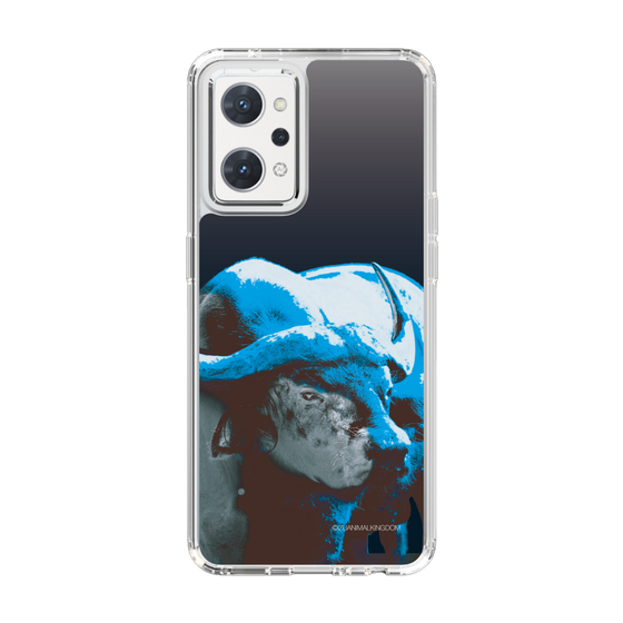 Slim Protection Case［ The Izu Animal Kingdom - Buffalo Monochrome ］