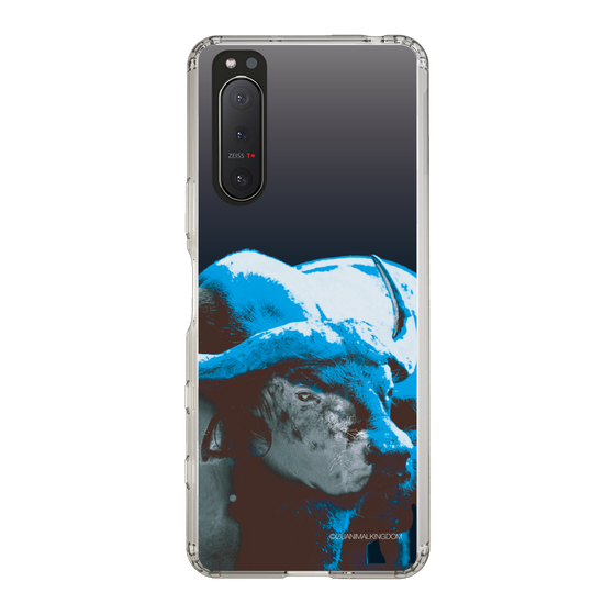 Slim Protection Case［ The Izu Animal Kingdom - Buffalo Monochrome ］