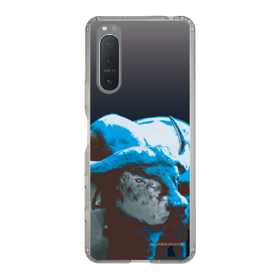 Slim Protection Case［ The Izu Animal Kingdom - Buffalo Monochrome ］