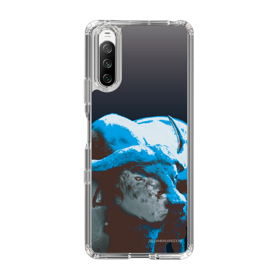 Slim Protection Case［ The Izu Animal Kingdom - Buffalo Monochrome ］