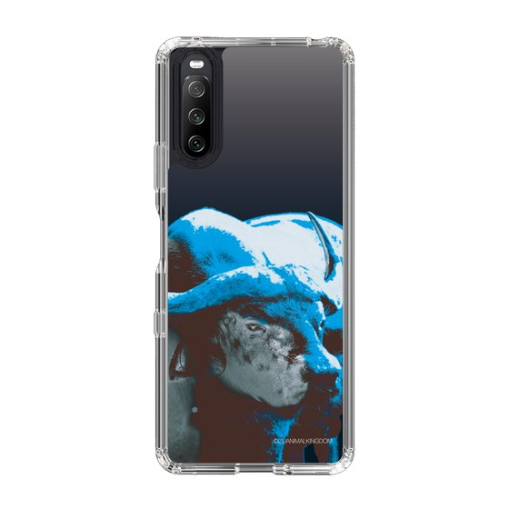 Slim Protection Case［ The Izu Animal Kingdom - Buffalo Monochrome ］