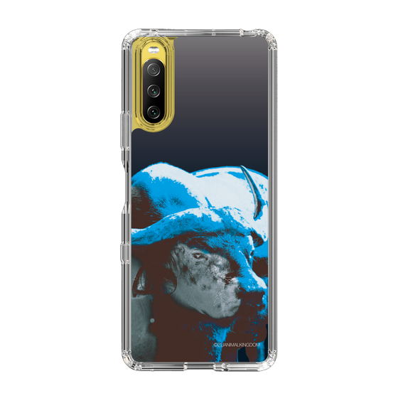 Slim Protection Case［ The Izu Animal Kingdom - Buffalo Monochrome ］
