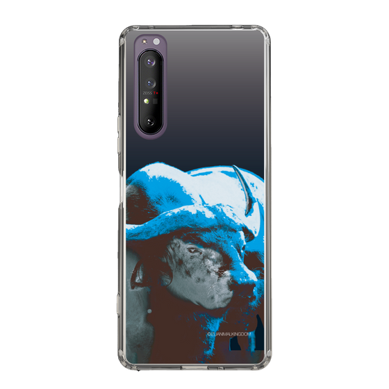 Slim Protection Case［ The Izu Animal Kingdom - Buffalo Monochrome ］