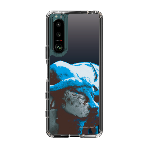 Slim Protection Case［ The Izu Animal Kingdom - Buffalo Monochrome ］