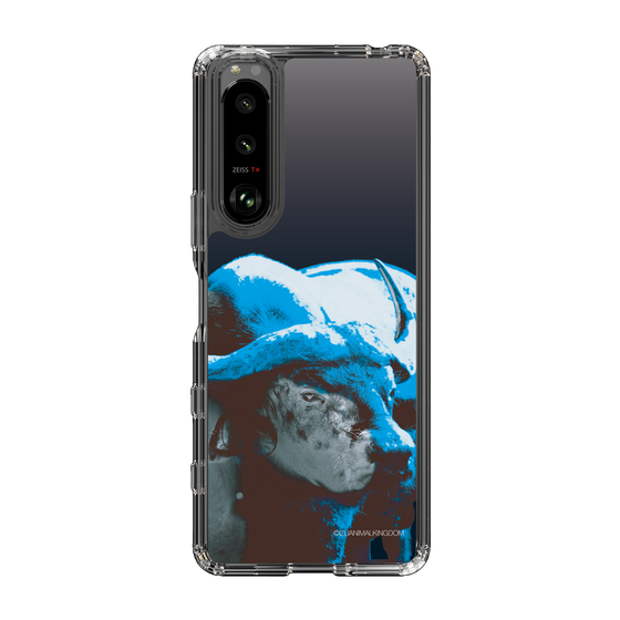 Slim Protection Case［ The Izu Animal Kingdom - Buffalo Monochrome ］