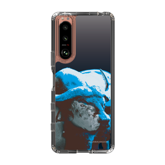 Slim Protection Case［ The Izu Animal Kingdom - Buffalo Monochrome ］