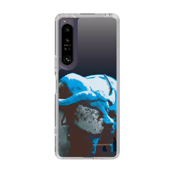 Slim Protection Case［ The Izu Animal Kingdom - Buffalo Monochrome ］