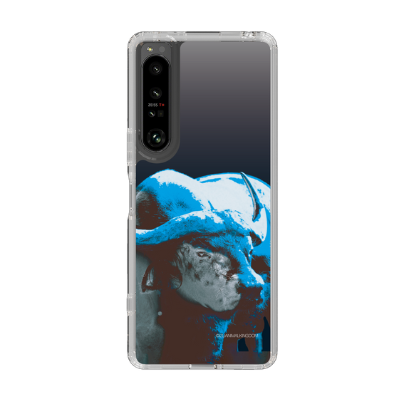 Slim Protection Case［ The Izu Animal Kingdom - Buffalo Monochrome ］