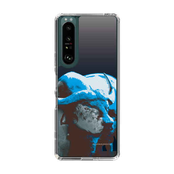 Slim Protection Case［ The Izu Animal Kingdom - Buffalo Monochrome ］
