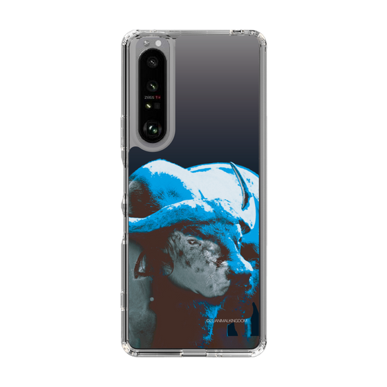 Slim Protection Case［ The Izu Animal Kingdom - Buffalo Monochrome ］