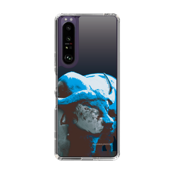 Slim Protection Case［ The Izu Animal Kingdom - Buffalo Monochrome ］