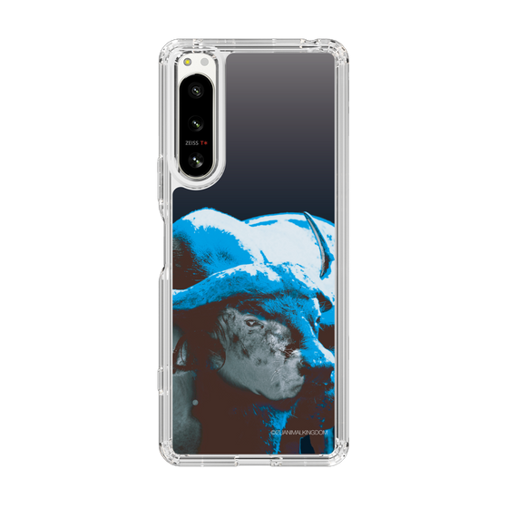 Slim Protection Case［ The Izu Animal Kingdom - Buffalo Monochrome ］