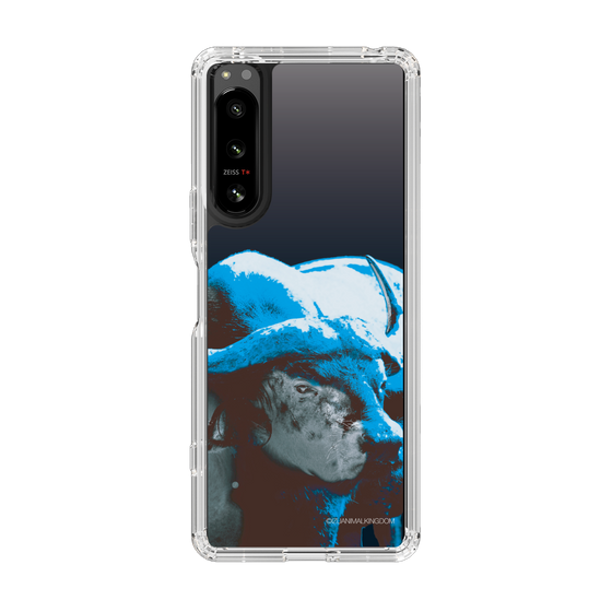 Slim Protection Case［ The Izu Animal Kingdom - Buffalo Monochrome ］