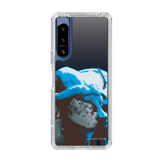 Slim Protection Case［ The Izu Animal Kingdom - Buffalo Monochrome ］