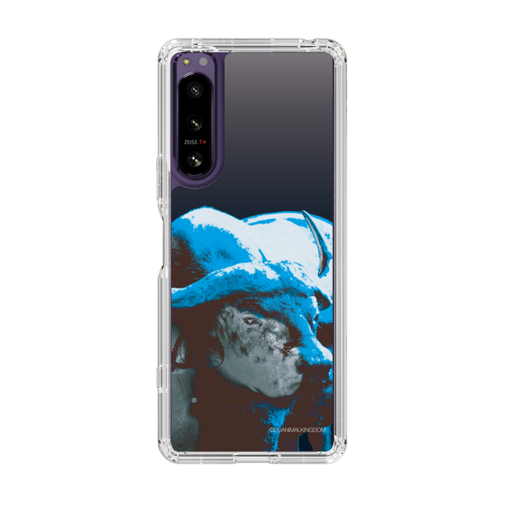 Slim Protection Case［ The Izu Animal Kingdom - Buffalo Monochrome ］