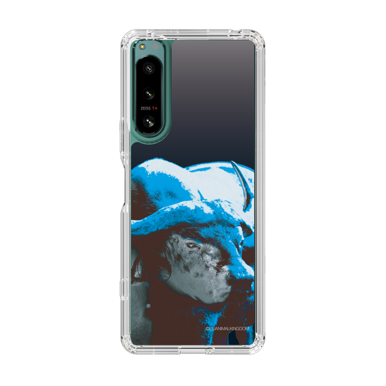 Slim Protection Case［ The Izu Animal Kingdom - Buffalo Monochrome ］