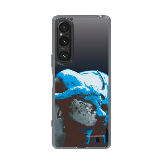 Slim Protection Case［ The Izu Animal Kingdom - Buffalo Monochrome ］
