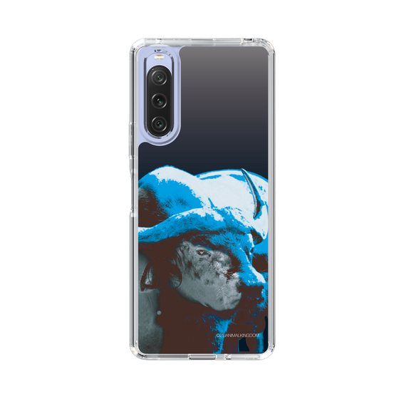 Slim Protection Case［ The Izu Animal Kingdom - Buffalo Monochrome ］