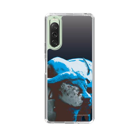 Slim Protection Case［ The Izu Animal Kingdom - Buffalo Monochrome ］