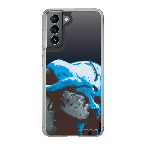 Slim Protection Case［ The Izu Animal Kingdom - Buffalo Monochrome ］