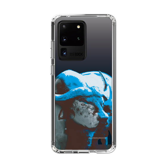 Slim Protection Case［ The Izu Animal Kingdom - Buffalo Monochrome ］