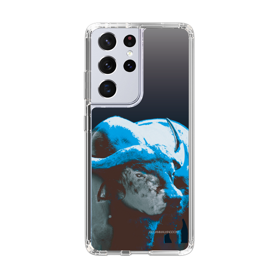 Slim Protection Case［ The Izu Animal Kingdom - Buffalo Monochrome ］