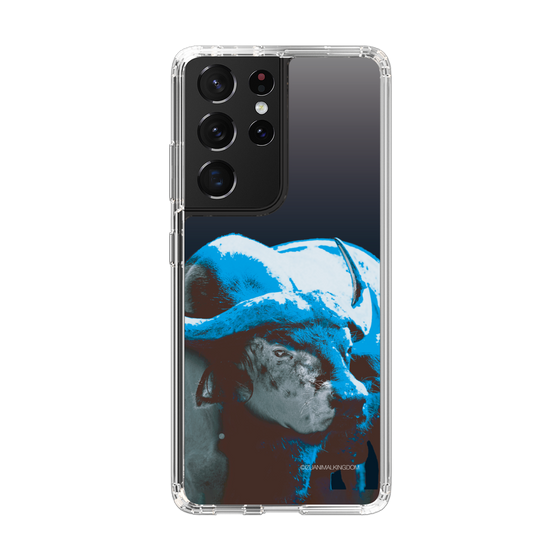 Slim Protection Case［ The Izu Animal Kingdom - Buffalo Monochrome ］