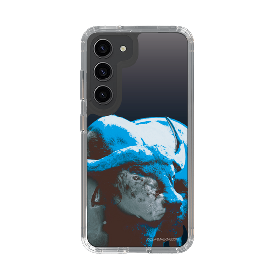 Slim Protection Case［ The Izu Animal Kingdom - Buffalo Monochrome ］