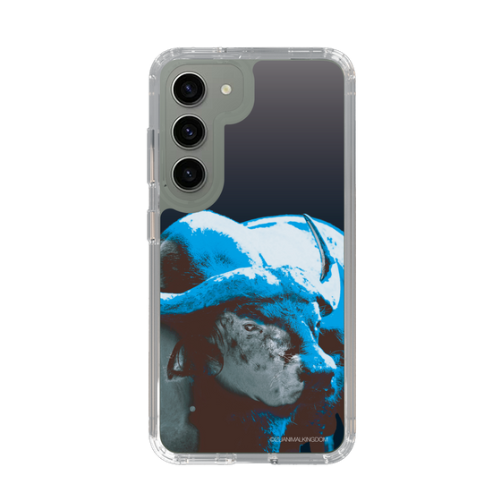 Slim Protection Case［ The Izu Animal Kingdom - Buffalo Monochrome ］