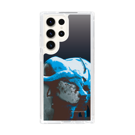 Slim Protection Case［ The Izu Animal Kingdom - Buffalo Monochrome ］