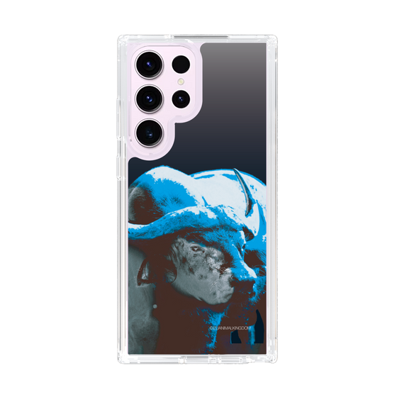 Slim Protection Case［ The Izu Animal Kingdom - Buffalo Monochrome ］