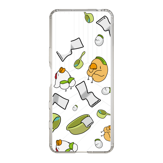 Slim Protection Case［ Original - Bird Sauna ］