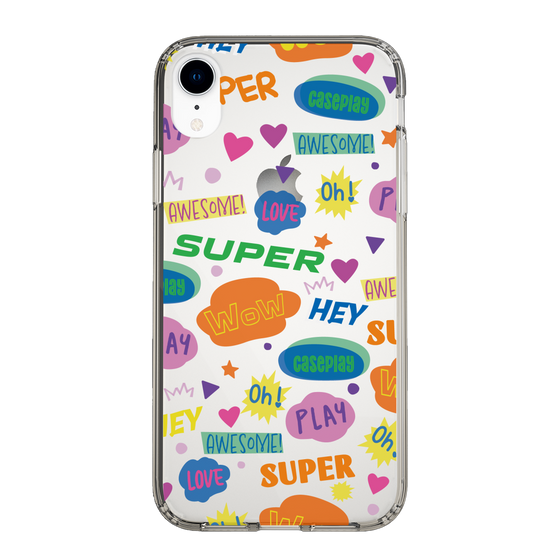Slim Protection Case［ Original - Colorful Moji ］
