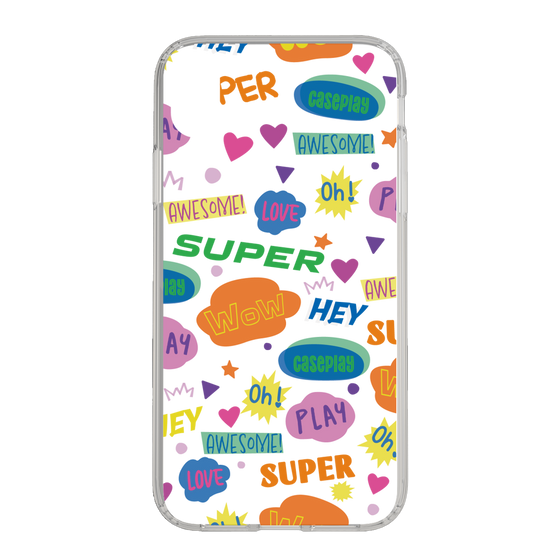 Slim Protection Case［ Original - Colorful Moji ］