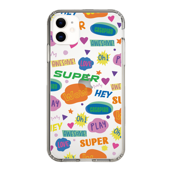 Slim Protection Case［ Original - Colorful Moji ］