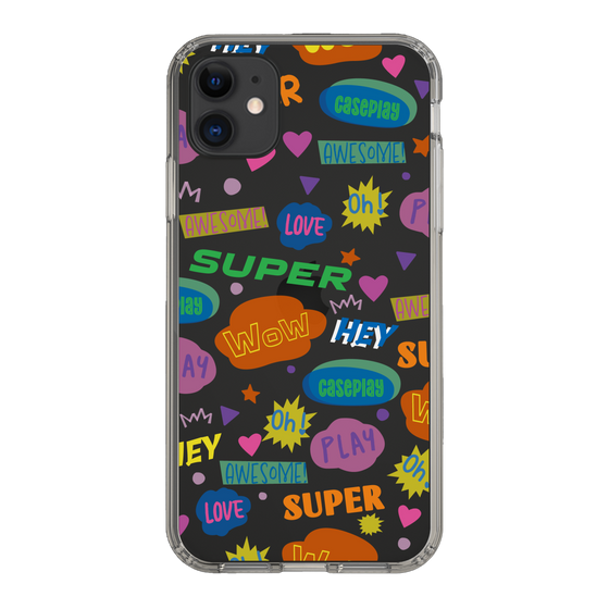 Slim Protection Case［ Original - Colorful Moji ］