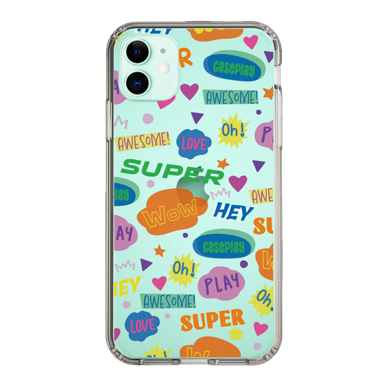 Slim Protection Case［ Original - Colorful Moji ］